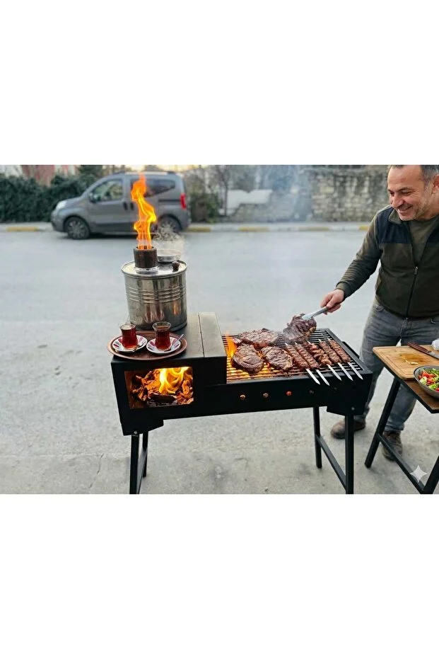 MANGAL KATNALABİLİR SEMAVERLİ